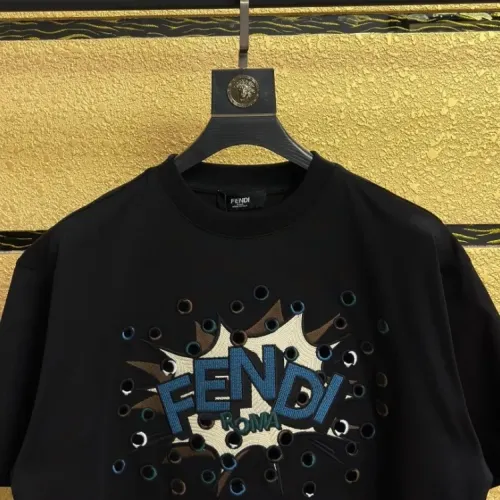 Replica Fendi T-Shirts Short Sleeved For Unisex #1414104 $45.00 USD for Wholesale