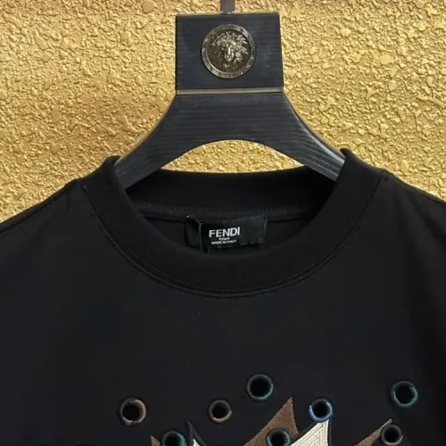 Replica Fendi T-Shirts Short Sleeved For Unisex #1414104 $45.00 USD for Wholesale