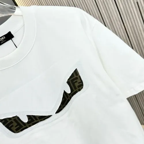 Replica Fendi T-Shirts Short Sleeved For Unisex #1414109 $40.00 USD for Wholesale