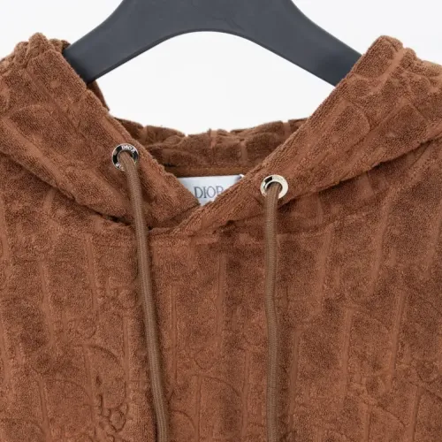 Replica Christian Dior Hoodies Long Sleeved For Unisex #1414196 $60.00 USD for Wholesale