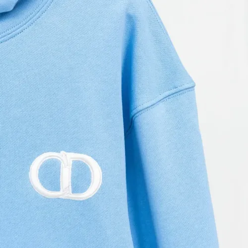 Replica Christian Dior Hoodies Long Sleeved For Unisex #1414198 $60.00 USD for Wholesale