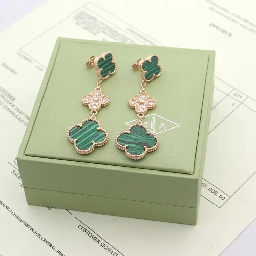 Cheap Van Cleef &amp; Arpels Earrings For Women #1414241, $$38.00 USD On Van Cleef &amp; Arpels Earrings