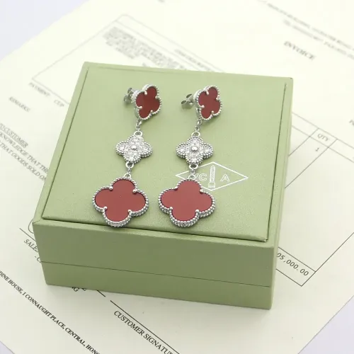 Cheap Van Cleef &amp; Arpels Earrings For Women #1414243, $$38.00 USD On Van Cleef &amp; Arpels Earrings