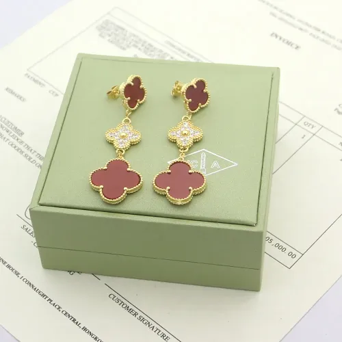 Cheap Van Cleef &amp; Arpels Earrings For Women #1414246, $$38.00 USD On Van Cleef &amp; Arpels Earrings