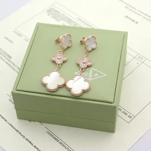 Cheap Van Cleef &amp; Arpels Earrings For Women #1414248, $$38.00 USD On Van Cleef &amp; Arpels Earrings