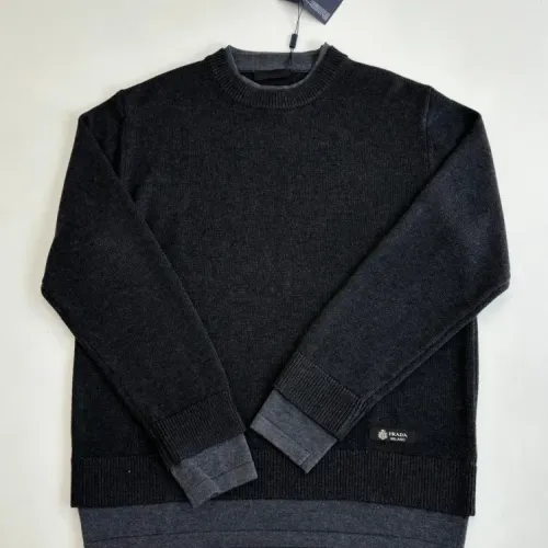 Cheap Prada Sweaters Long Sleeved For Unisex #1414272, $$85.00 USD On Prada Sweaters