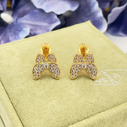 Replica Van Cleef & Arpels Earrings For Women #1414292 $32.00 USD for Wholesale