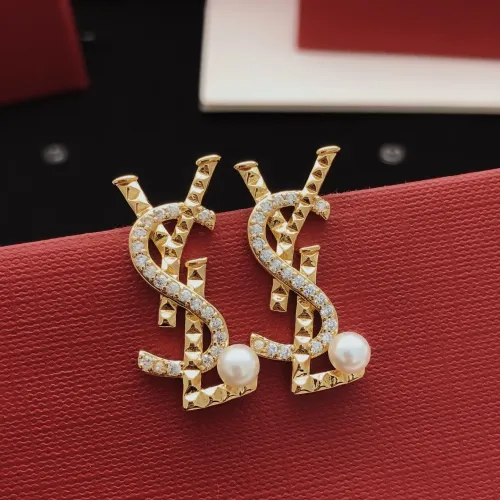 Cheap Yves Saint Laurent YSL Earrings For Women #1414359, $$27.00 USD On Yves Saint Laurent YSL Earrings