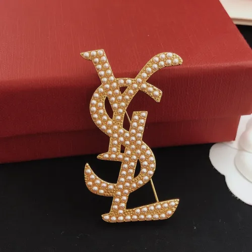 Replica Yves Saint Laurent Brooches For Women #1414369 $29.00 USD for Wholesale