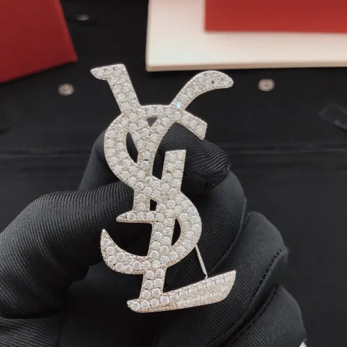 Cheap Yves Saint Laurent Brooches For Women #1414370, $$29.00 USD On Yves Saint Laurent Brooches