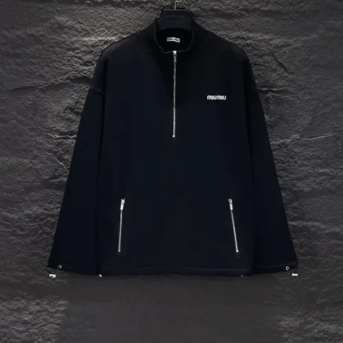 Cheap MIU MIU Hoodies Long Sleeved For Unisex #1414392, $$56.00 USD On MIU MIU Hoodies