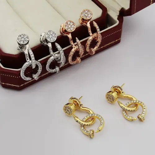 Replica Cartier Earrings For Women #1414418 $32.00 USD for Wholesale