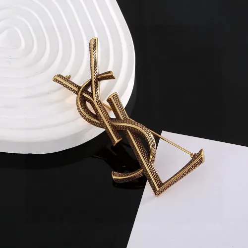 Cheap Yves Saint Laurent Brooches For Women #1414465, $$29.00 USD On Yves Saint Laurent Brooches