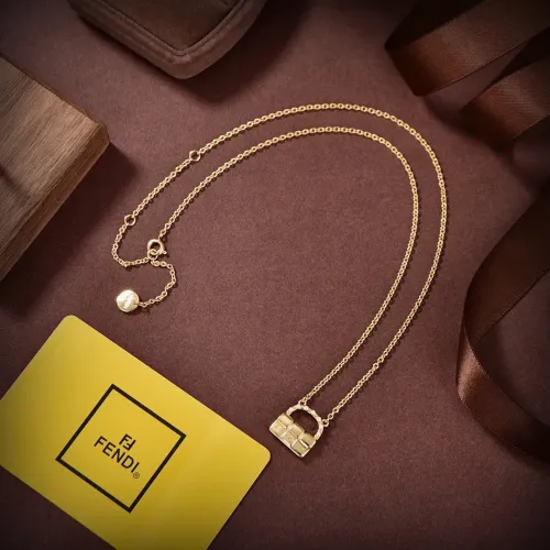 Cheap Fendi Necklaces #1414471, $$25.00 USD On Fendi Necklaces