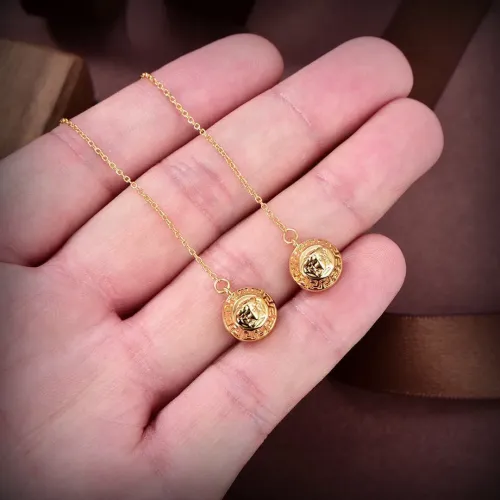 Replica Versace Earrings For Women #1414474 $25.00 USD for Wholesale