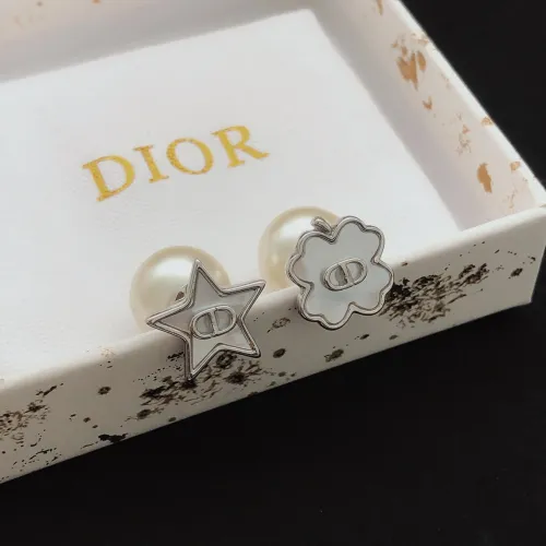 Replica Christian Dior Earrings For Women #1414491 $25.00 USD for Wholesale