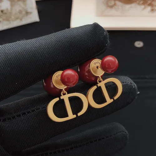 Replica Christian Dior Earrings For Women #1414496 $25.00 USD for Wholesale