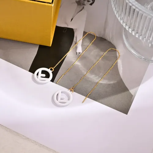 Cheap Fendi Earrings For Women #1414587, $$25.00 USD On Fendi Earrings