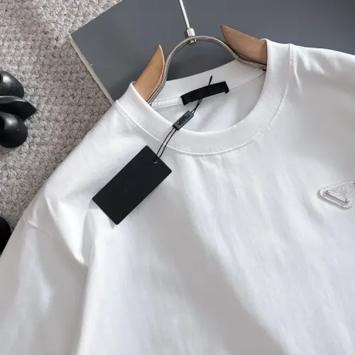 Replica Prada T-Shirts Short Sleeved For Unisex #1414593 $42.00 USD for Wholesale
