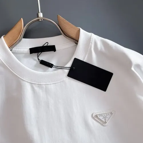 Replica Prada T-Shirts Short Sleeved For Unisex #1414593 $42.00 USD for Wholesale
