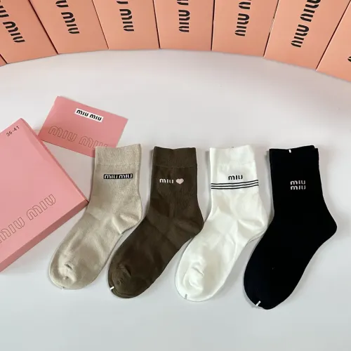 Cheap MIU MIU Socks #1414851, $$29.00 USD On MIU MIU Socks