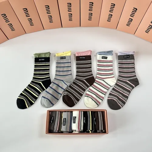 Cheap MIU MIU Socks #1414879, $$32.00 USD On MIU MIU Socks