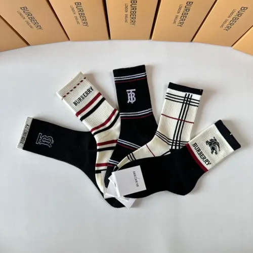 Replica Burberry Socks #1414884 $29.00 USD for Wholesale