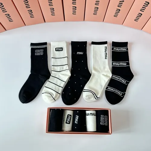 Cheap MIU MIU Socks #1414889, $$29.00 USD On MIU MIU Socks