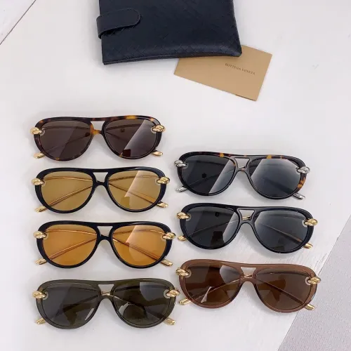 Replica Bottega Veneta AAA Quality Sunglasses #1414994 $60.00 USD for Wholesale