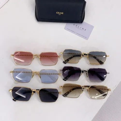 Replica Celine AAA Quality Sunglasses #1415014 $60.00 USD for Wholesale