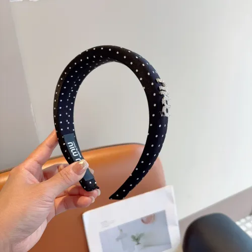 Replica MIU MIU Headband For Women #1415019 $27.00 USD for Wholesale