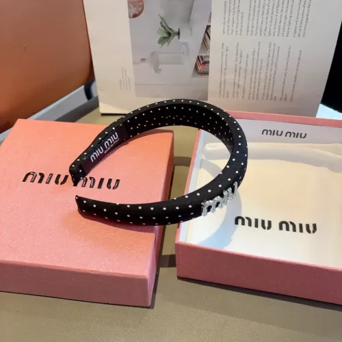 Replica MIU MIU Headband For Women #1415019 $27.00 USD for Wholesale