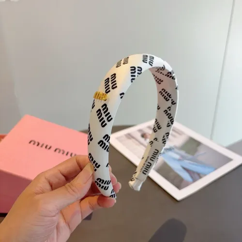Replica MIU MIU Headband For Women #1415044 $27.00 USD for Wholesale