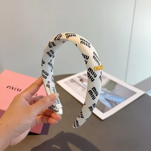 Replica MIU MIU Headband For Women #1415044 $27.00 USD for Wholesale