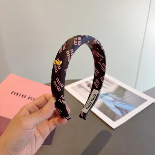 Replica MIU MIU Headband For Women #1415046 $27.00 USD for Wholesale