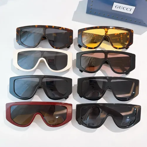 Replica Gucci AAA Quality Sunglasses #1415071 $60.00 USD for Wholesale