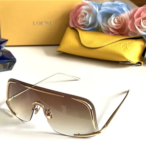 Cheap LOEWE AAA Quality Sunglasses #1415083, $$64.00 USD On LOEWE AAA Quality Sunglasses