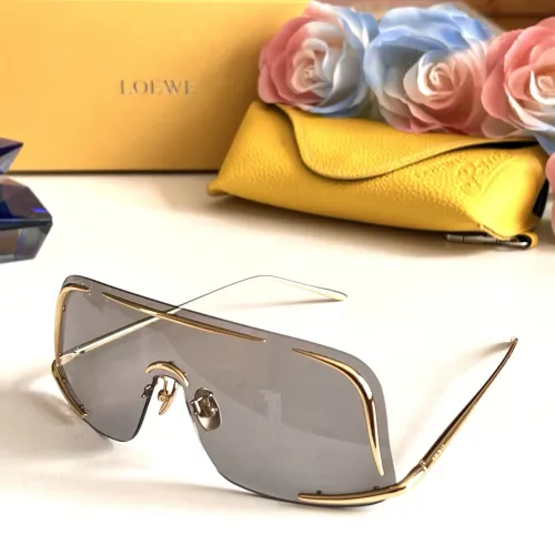 Cheap LOEWE AAA Quality Sunglasses #1415087, $$64.00 USD On LOEWE AAA Quality Sunglasses