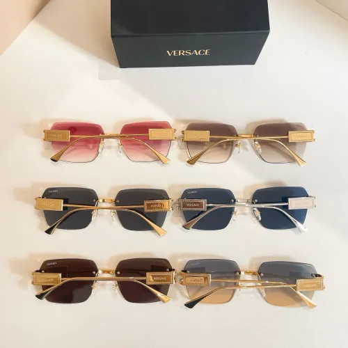 Replica Versace AAA Quality Sunglasses #1415090 $60.00 USD for Wholesale