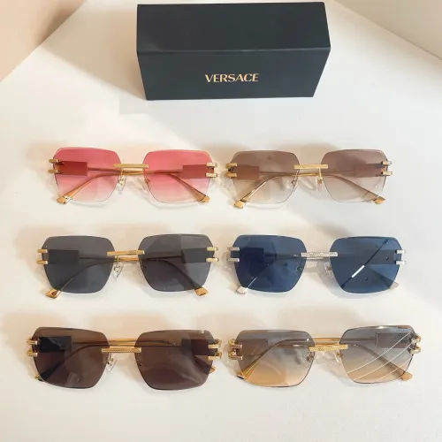 Replica Versace AAA Quality Sunglasses #1415092 $60.00 USD for Wholesale