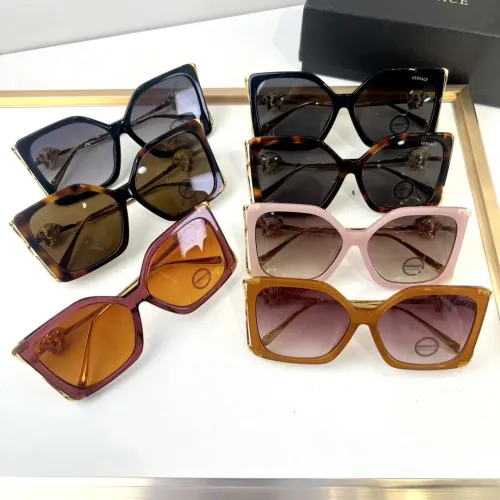 Replica Versace AAA Quality Sunglasses #1415138 $60.00 USD for Wholesale