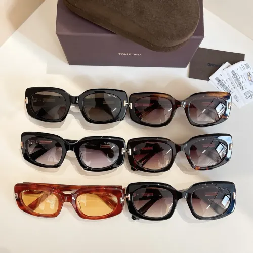 Replica Tom Ford AAA Quality Sunglasses #1415143 $60.00 USD for Wholesale
