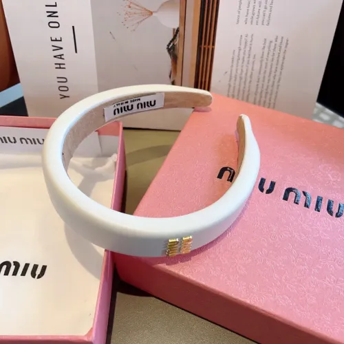 Replica MIU MIU Headband For Women #1415153 $27.00 USD for Wholesale