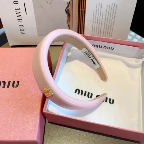 Replica MIU MIU Headband For Women #1415154 $27.00 USD for Wholesale