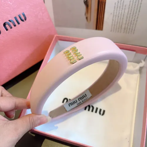 Replica MIU MIU Headband For Women #1415154 $27.00 USD for Wholesale