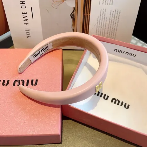 Replica MIU MIU Headband For Women #1415154 $27.00 USD for Wholesale