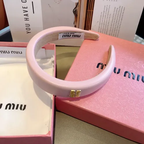 Replica MIU MIU Headband For Women #1415154 $27.00 USD for Wholesale