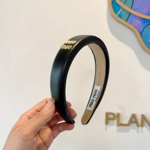 Replica MIU MIU Headband For Women #1415155 $27.00 USD for Wholesale