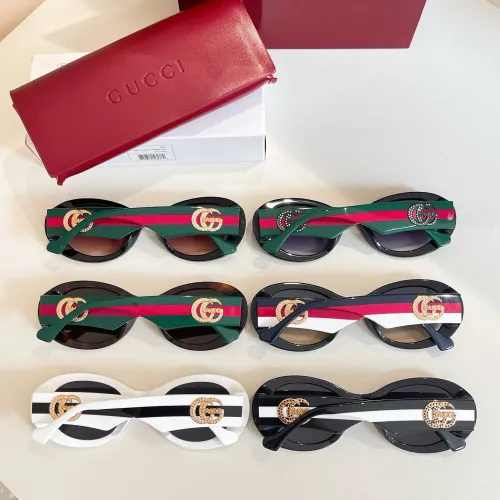 Replica Gucci AAA Quality Sunglasses #1415281 $60.00 USD for Wholesale