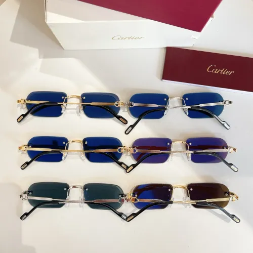 Replica Cartier AAA Quality Sunglassess #1415350 $60.00 USD for Wholesale